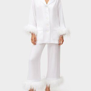 Party Pajamas Set with Double Feathers